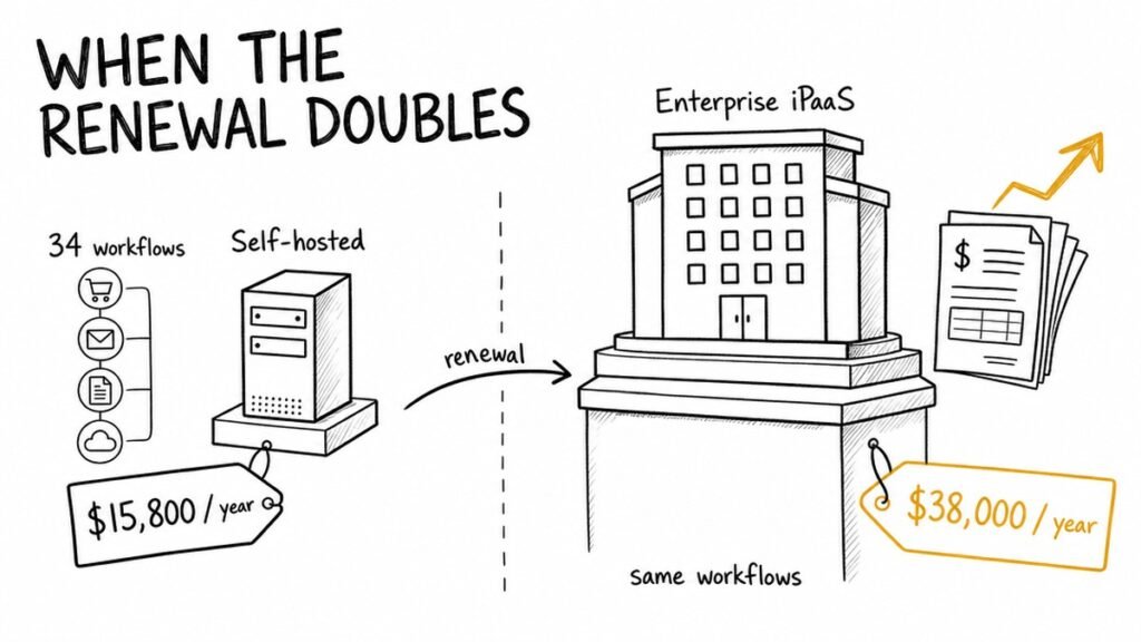 n8n vs. Workato: Which Automation Tool Actually Scales for Mid-Market? | StartMit renewal doubles hero